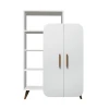 Hanah Home Form White Polica za knjige 90x132x32cm, Bela