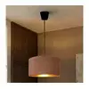 Brilagi - Luster na sajli VELVET 1xE27/60W/230V prečnik 40 cm bež/zlatna