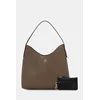 Torbica Tommy Hilfiger bež barva, AW0AW18140