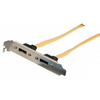 NEDIS SATA 6 Gb/s interni kabl na 2xSata zenki konektor, 0,5m VLCP73805Y05