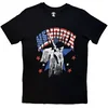 Jimi Hendrix Flag Black L Majica
