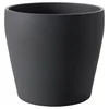 PERSILLADE Saksija, tamnosiva, 19 cm