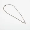 Ogrlica Off-White Arrow Ballchain Necklace Silver/ Silver Universal