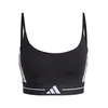 ADIDAS PERFORMANCE Športni nederček HYG črna/bela