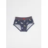 Jasmil Dečije muške slip gaće, Teget
