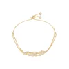 MICHAEL Michael Kors Zapestnica BRILLIANCE zlata