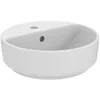 Nadgradni umivaonik I.Life O okrugli fi 400x155mm beli Ideal Standard