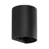 FARO 40523 - Zidno svetlo SOLE 1xGU10/8W/230V crno okruglo