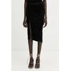 Rick Owens Lilies asimetrično krilo viskozno