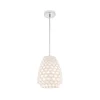 Luster na sajli FELICIA 1xE27/60W/230V, bela