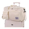 INF Večnamenska potovalna torba s predalom za čevlje Beige, (21872392)