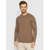 Selected Homme Pulover Berg 16074682 Rjava Regular Fit