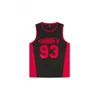 AND1 Majica 93 Airtex Weste krvavo rdeča/črna
