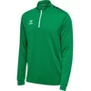 moški pulover hmlAUTHENTIC HALF ZIP SWEAT