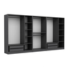 Hanah Home Kale 4944 Garderober, 360x190x52cm, Antracit