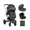 Kikka Boo Kolica Irene premium 3in1 set sa I-SIZE auto sedištem i tvrdom korpom Dark Grey