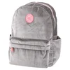 Play Školski ranac za devojčice Grey velvet Pop fashion, 43x30x20cm, Sivi