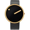 Picto 43387-4120G Black 40mm 5ATM