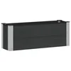Povišena vrtna gredica Crna 100 x 30 x 36 cm