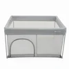 Kinderkraft dječja igraonica/vrtić ZIKI 126,5x126,5x69,5 cm, siva