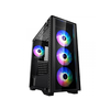 DEEPCOOL Matrexx 55 Midi Tower Kućište, E-ATX/ATX/mATX/mITX, Kaljeno staklo, Crno
