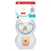Nuk tolažilna duda - silikon Perfect Match Air 6-18 m, 2 kos