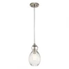 Elstead Lighting Elstead Riviera 1 viseča svetilka, brušen nikelj, E27, (22098111)