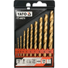 YATO YATO Komplet svedrov za železo HSS-TiN 10ks 1-10mm