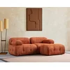 Atelier del Sofa Ugaona garnitura Petite, 190x160 cm, Narandžasta
