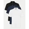 JACK & JONES Majica mornarska / temno zelena / off-bela