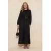 Trendyol Modest Ženska haljina Tctss26Eb00009, Crna
