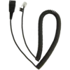 JABRA QD Cord to RJ10, coiled, 0,5 - 2 meters, for Lucent Callmaster V, VI, Cisco 79xx and PLX A22