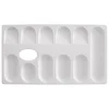 PALETA SLIKARSKA PRAVOKUTNA 23X13 CM 11 POSUDICA EDUCA BIJELA