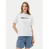 Karl Lagerfeld Jeans Majica A1W17005 Bela Relaxed Fit