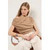 Trendyol Milla Ženska bluza, Siva