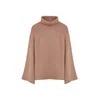 Trendyol Mink Soft Textured Turtleneck Knitwear Sweater
