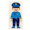 shumee Lesena sestavljanka - Poklici - Policist