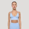 GymBeam Luma Sports Bra Baby Blue