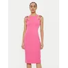 Versace Jeans Couture Cocktail obleka 78HAO913 N0356 Roza Regular Fit