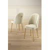 HANAH HOME Set 6 stolica Mara Cream Gold