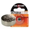 ANSMANN Baterija za satove 1.55 V SR44, SR1154, 357, Srebro-oksid