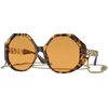 VERSACE Ženske naočare za sunce 0VE4395 5119/7 59, Braon-zlatne
