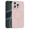 Rigid Silicone MagSafe maska za iPhone 13 Pro – roze