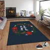 Conceptum Hypnose tepih sa novogodišnjim motivima Asr-Crpt-65, pravougaoni, 80 x 140 cm, Teget