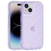 Aurora Wave maska za iPhone 15 Plus - ljubičasta