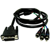 CABLETECH DVI M (24+1)-3xcinch M. kabel 1,8m CC-113/1.8