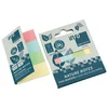 ZASTAVICA 20X50MM 4BOJEX40L PAPIR NATURE GLOBAL NOTES 5670-88B SORTIRANO BLISTER