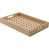 Servirni pladenj FIONIA 48 x 32 cm, les, lahka rjava, Fritz Hansen