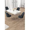 Hanah Home Trpezarijski set, 5 komada, Teget