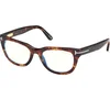 Tom Ford Ženski okvir za dioptrijske naočare Blue block 0FT6066-B 5553, Smeđi